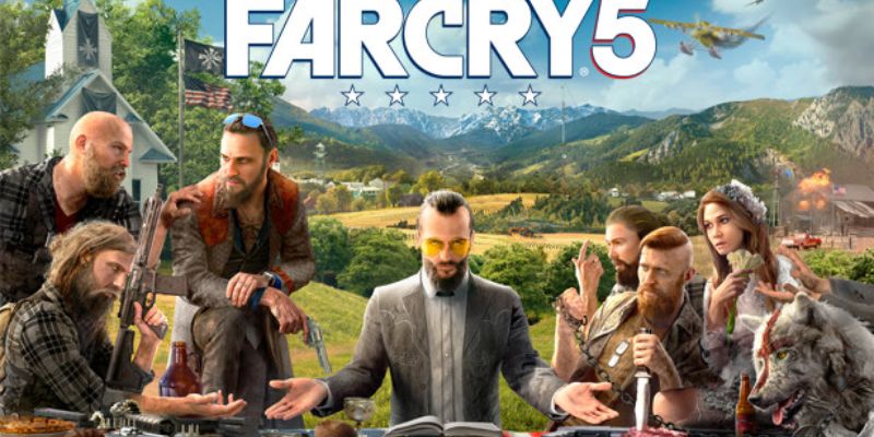 Game vui bắn súng Far Cry 5 ngông cuồng