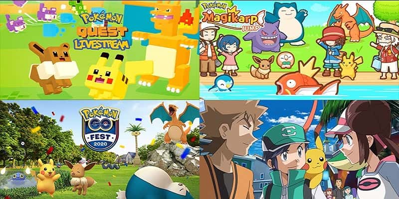 Phân loại game vui Pokemon